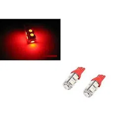 AOW 9 SMD (RED) LED Parking Bulb For Hero Xtreme Sports(PAIR / 12V)-3