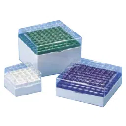 Tarsons 1.8ml Polycarbonate Yellow 25 Places Cryo Box, 524000Y-44