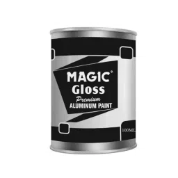 Magic Paints Silvio 100ml Gloss Finish Aluminum Paint for Metal Gates, Windows, Shutters &a; Machinery-image-8