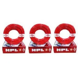 HPL 2.5 Sq mm Wire single core 90Mtr. FR Pack of 3-Red HFR000250090RD-picture-9