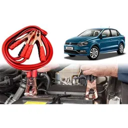 Auto Pearl 500Amp 6ft Car Auto Battery Booster Jumper Cables with Alligator Wire Clamp for Volkswagen Ameo-25