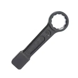 Eastman 85mm Chrome Vanadium Steel Black Slogging Spanner with Ring End, E-2082 image 2