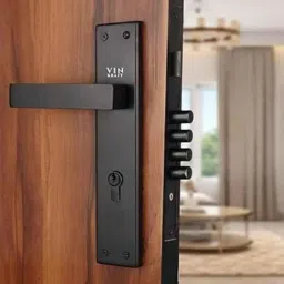 VIN KRAFT 10 inch 60mm Stainless Steel Black Oxide Mortise Door Lock Handle Set with 3 Keys, ML101-10CY-OSK-BLACK-image-62
