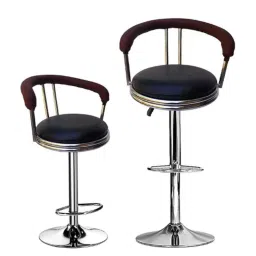 RW Rest Well RW-123 2 Pcs Black &a; Brown Height Adjustable Bar Stool Set-picture-5