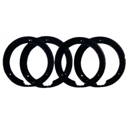 RA Accessories Pro 4 Pcs 16.9 inch ABS Plastic Black Disc Wheel Cover Set for Baja Pulsar NS160, RAAH78DX-picture-11