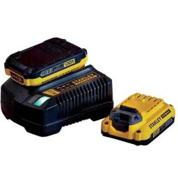 Stanley Fatmax 20V 2Ah Charger, SC200-B1-33