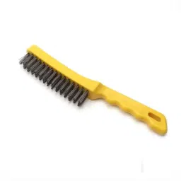 GSK Corporation 12cm Stainless Steel Yellow Wire Scratch Brush-23