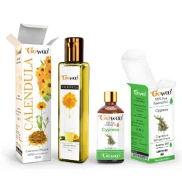 GoWoo 2 Pcs 10ml Natural Undiluted Cypress Aroma Oil &a; 100ml Calendula Carrier Oil Set, GWOC494-P18+P171-picture-14