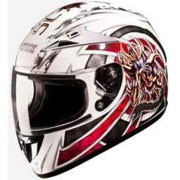 Studds N2 Expanded Polystyrene White Full Face Helmet, Size: Medium-picture-10