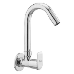 Zoie Stonex Brass Silver Chrome Finish Sink Tap with Swivel Spout, Z27012-picture-33