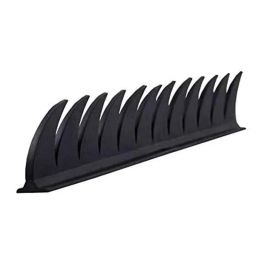 AOW Cuttable Helmet Spikes for All Motorcycles Dirt Bike &a; Normal Helmets (Black) y-27-26