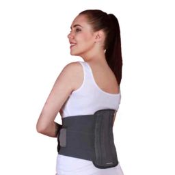 Adore Nylon Grey Contoured Lumbo Sacral Support, AD-103, Size: XL-picture-48