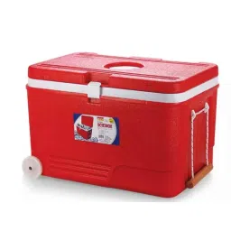 Aristo 110L Red Ice Box with Vent Lid, Tap &a; Wheel-picture-36