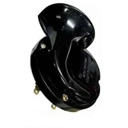 AOW Windtone Horn for Suzuki GT250R (Single, Black 12 V)-17