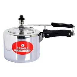 Pringle Stella 3 Litre Aluminium Silver Matt Pressure Cooker-picture-26