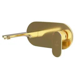 Jaquar Opal Prime Full Gold Single Lever Basin Mixer Wall Mounted Kit, OPP-GLD-15233PM-picture-0