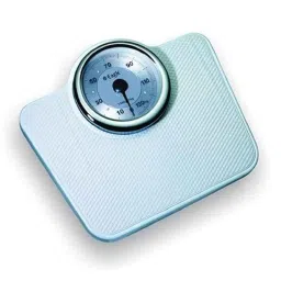 Eagle 136kg Plastic Blue Mechanical Personal Bathroom Weighing Scale with Extra-Large Dial, Anti-slip Textured Mat, EMP-4002A (Pack of 10)-4