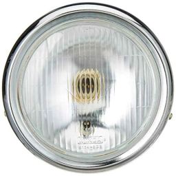 Uno Minda 35W Hard Coated Lens Head Light with Dome for Suzuki Samurai, HL-5142A-19
