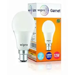 Wipro Garnet B22 12W Polycarbonate Cool Day White LED Bulb, WIPROB22_12CDL-picture-7