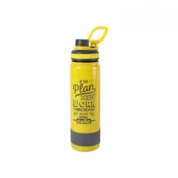 Cello Target 900ml Yellow Stainless Steel Vacuum Sports Bottle, CSSB0478 (Pack of 3)-picture-14