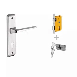 Dorset Brito HL BRT SC 178mm Zinc SC Finish Lock Set with Key &a; 70mm Knob Cylinder-picture-36