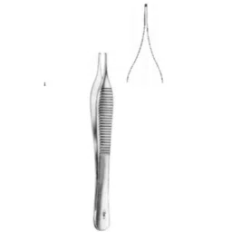 Alis 12cm/ 5 inch Micro-Adson Tissue 1: 2 Teeth, A-GEN-220-12-image-53