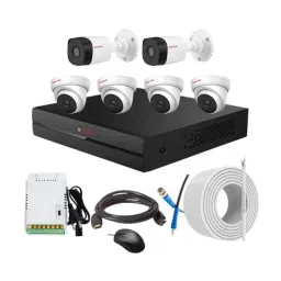 CP Plus 2.4MP Indoor &a; Outdoor CCTV Combo Kit with 8Ch DVR, 4 Dome 2 Bullet Camera, 8Ch SMPS, 70m Copper Cable &a; Connectors-40