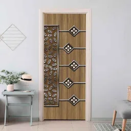 Asian Paints EzyCR8 213x84cm Vinyl Wooden &a; Diamond Self Adhesive Door Mural, HPCA25448-picture-19