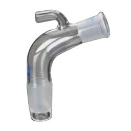 Glassco 19/26 Boro 3.3 Glass Receiver Bend Adapter with Vent, 021.202.03-15