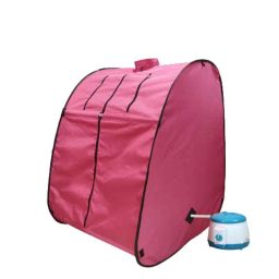 Kawachi 750W Pink Portable Steam Sauna Bath for Health &a; Beauty Spa at Home, i03-33