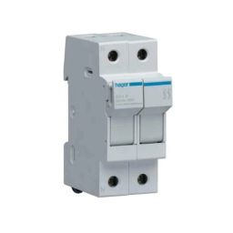 Hager 690V 32A Double Pole L38 Fuse Carriers, LSN502-11