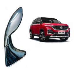 SureStrive ABS Black Front Left Side Fender Angle View Bonnet Blind Mirror for MG Hector All Model image 2