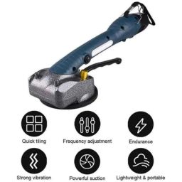 Voltz 350W 21V Tiles Laying Adjustable Automatic Floor Vibrator Leveling &a; Tiling Machinewith 2 Batteries, VZ-TM image 5