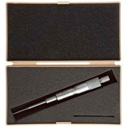 Mitutoyo 0-25mm Ratchet Stop Non-Rotating Spindle Groove Micrometer, 146-221-36