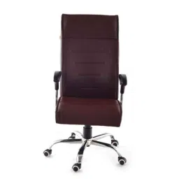 Da Urban Leatherette Nuoro Brown High-Back Executive Office Chair-picture-16