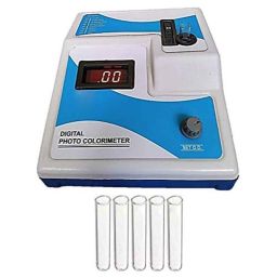 Lab Junction 400-700 nm Digital Photo Colorimeter with 8 Filter &a; 5 Pcs Test Tube, LJ-312-44