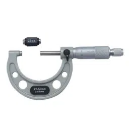 Markvel 25-50mm Stainless Steel Heavy Duty Outside Micrometer, 201-50-37