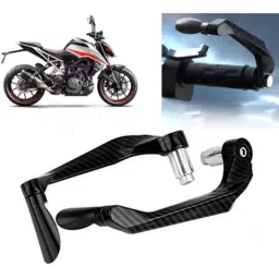 Auto Pearl 2 Pcs Aluminium Carbon Black Brake Clutch Lever Set for KTM Duke 390-picture-24