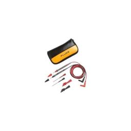Fluke TL80A Red &a; Black Lead: Silicone Basic Electronic Test Lead Set, 1277086-15