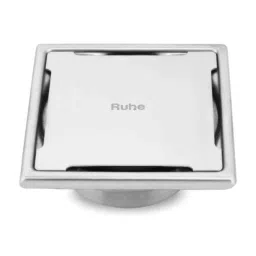 Ruhe Diamond 6x6 inch Stainless Steel 304 Brushed Finish Square Floor Drain with Collar &a; Cockroach Trap, 16-0306-24-picture-33