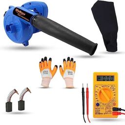 Walkers 800W Plastic Blue Electric Air Blower with Carbon Brushes, Gloves &a; Multimeter, WKCB270-image-76