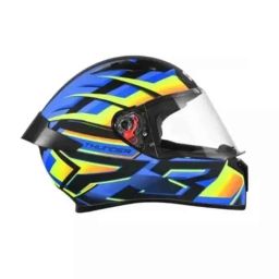 Studds N1 Expanded Polystyrene Black &a; Orange Full Face Full Face Helmet, Size: Medium-picture-26