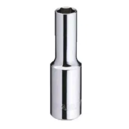 Stanley 1/2 inch 27mm 6 PT Chrome Vanadium Steel Hexagonal Deep Socket, STMT73338-8B (Pack of 4)-53