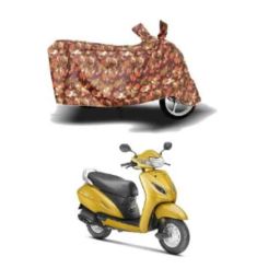 Winted Polyester UV &a; Water Resistant Scooty Body Cover for Honda Activa 5G, WIN-P-103-image-15