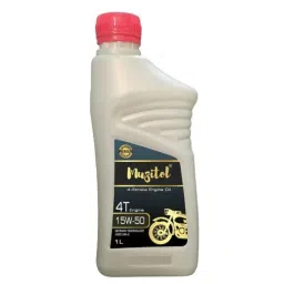 Muzitol 1 Litre 15W-50 4T 4 Stroke Synthetic Engine Oil for Royal Enfield &a; Heavy Motorcycles (Pack of 20)-image-23