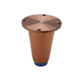 RAB 4 inch Stainless Steel Rose Gold Sofa Leg, 174 (Pack of 4)-image-108