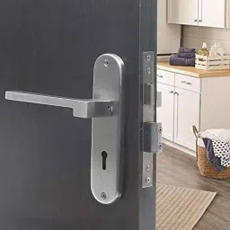 Saze 8 inch Stainless Steel 304 Antique Finish KY Plate Mortise Door Lock Handle Set, LB-306-picture-26