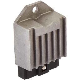 Uno Minda Regulator Rectifier with Aluminium Case &a; 6 Pin Black Coupler for TVS NTorq 125, Jupiter &a; Victor, RR-2009-14