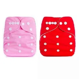 Fastgear Cotton Reusable Baby Diaper with Insert Pad, FG482, Size: Medium-image-36