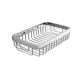 Anatomix 4x7 inch Brass Chrome Finish Wall Mounted Bathroom Shelf-image-13